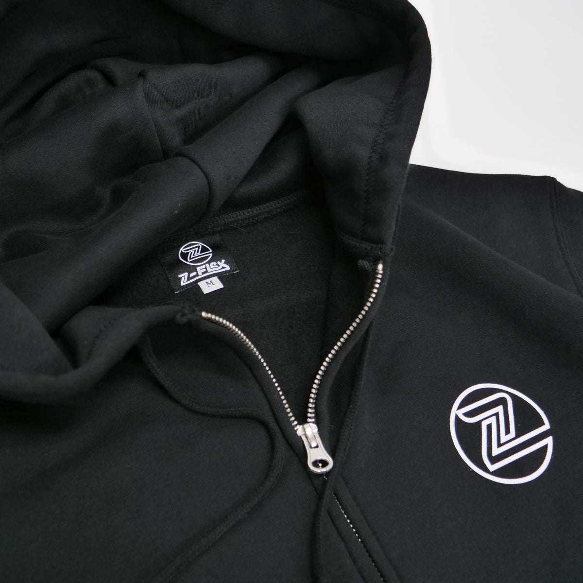 JAY ADAMS ZIP HOODIE BLACK Z5S2ZP1-BK