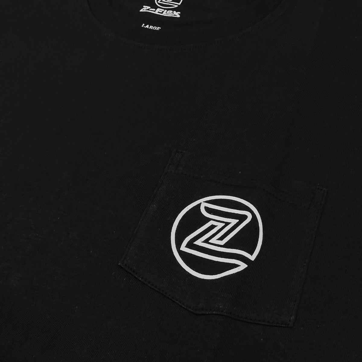 ■USA MADE POCKET T-SHIRTS BLACK-Z-FLEX SKATEBOARDS JAPAN OFFICIAL【公式通販】