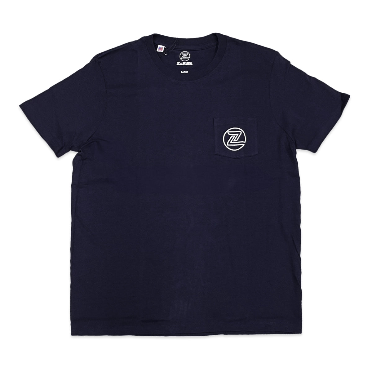 ■USA MADE POCKET T-SHIRTS NAVY-Z-FLEX SKATEBOARDS JAPAN OFFICIAL【公式通販】