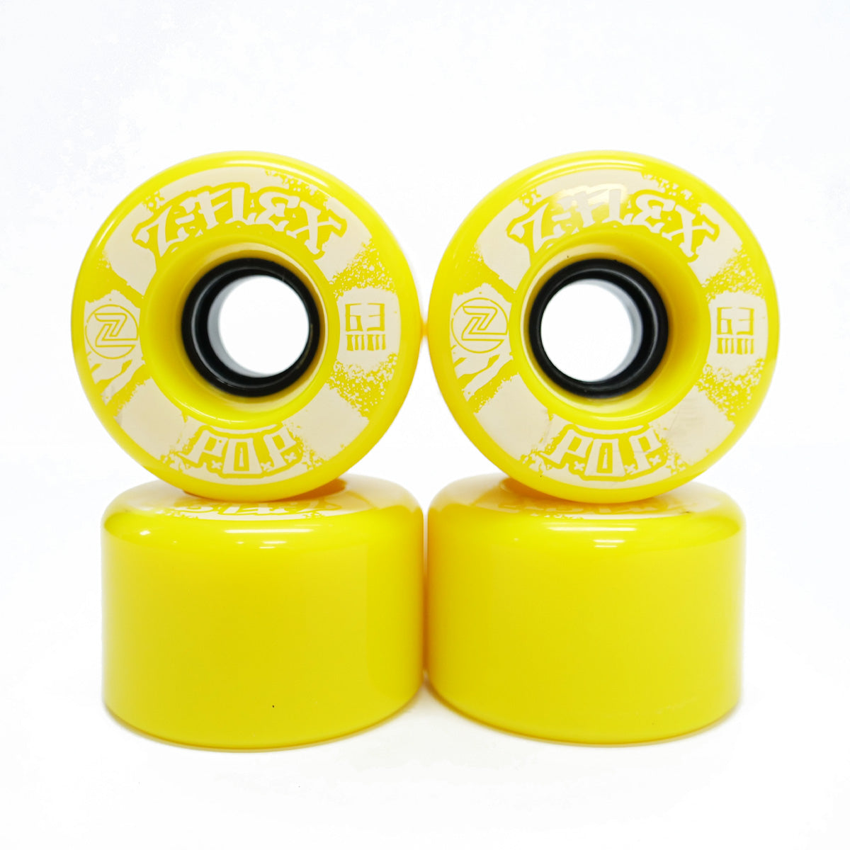 Z-SMOOTH WHEELS P.O.P YELLOW 63mm 83a