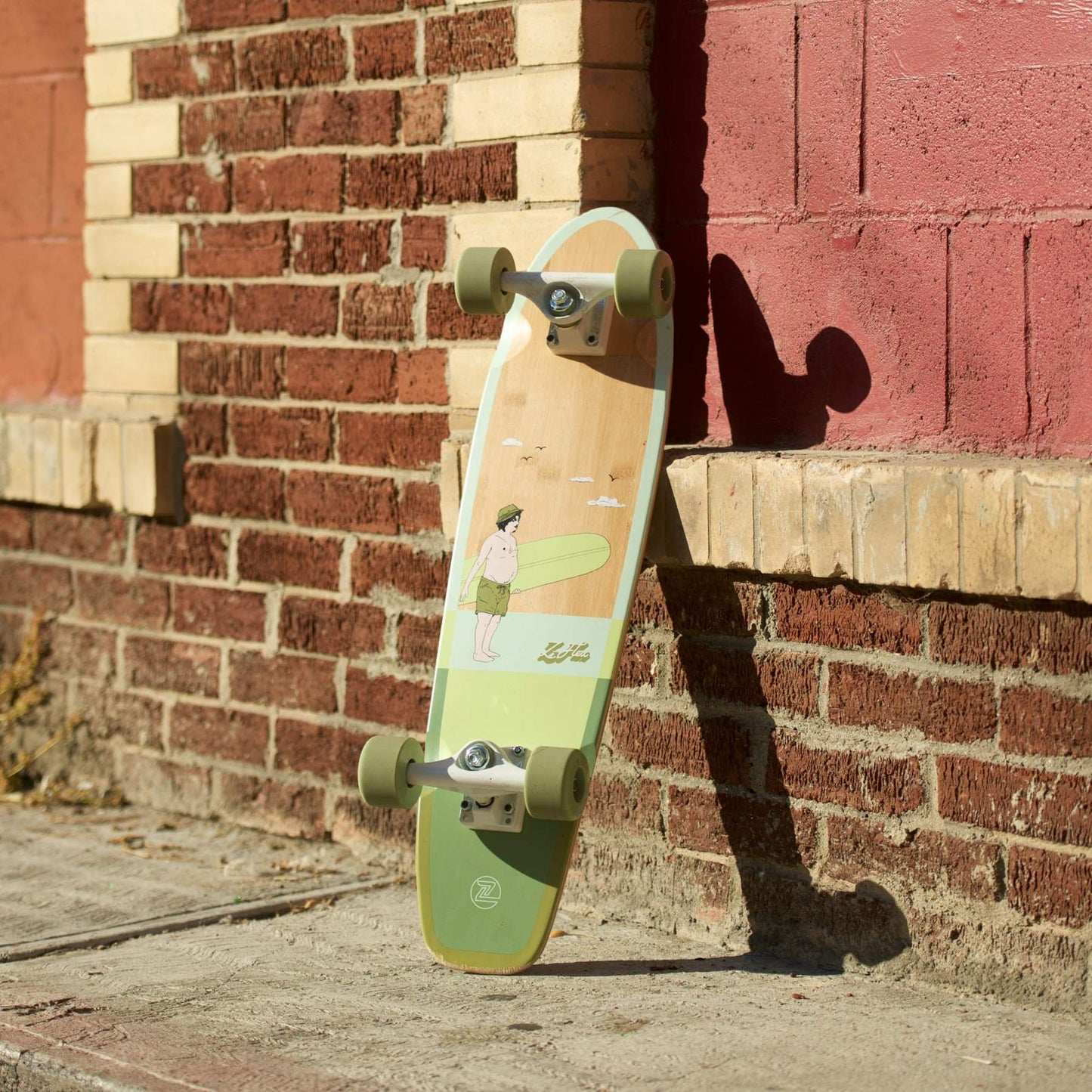 Z-FLEX スケートボード 29インチ Bambooコンプリートクルーザー グリーン-Z-FLEX SKATEBOARDS JAPAN OFFICIAL【公式通販】