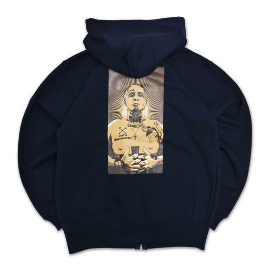 JAY ADAMS  ZIP HOODIE NAVY Z5S2ZP1-NV