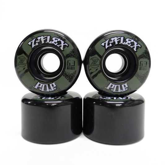 Z-SMOOTH WHEELS P.O.P BLACK 63mm 83a