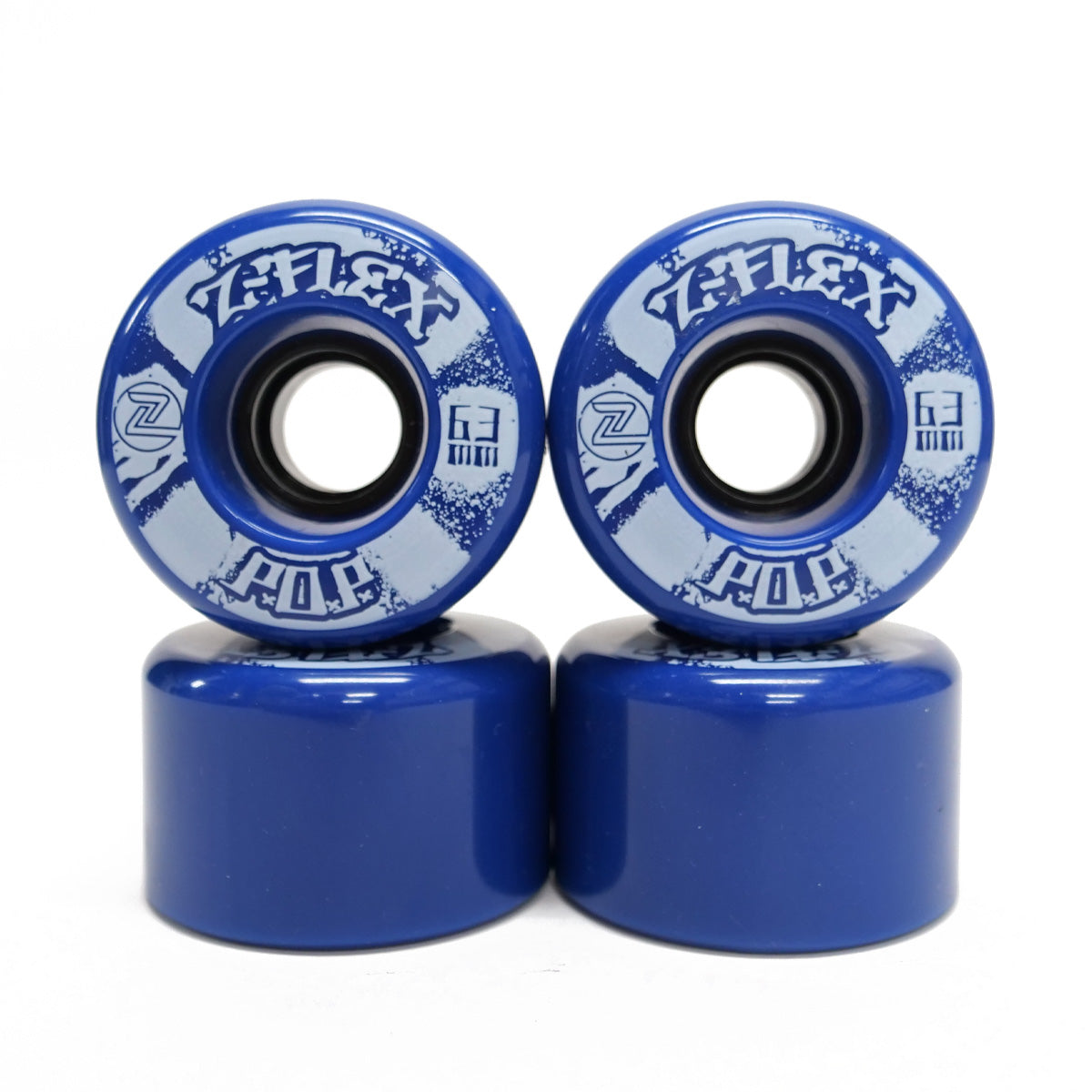 Z-SMOOTH WHEELS P.O.P BLUE 63mm 83a