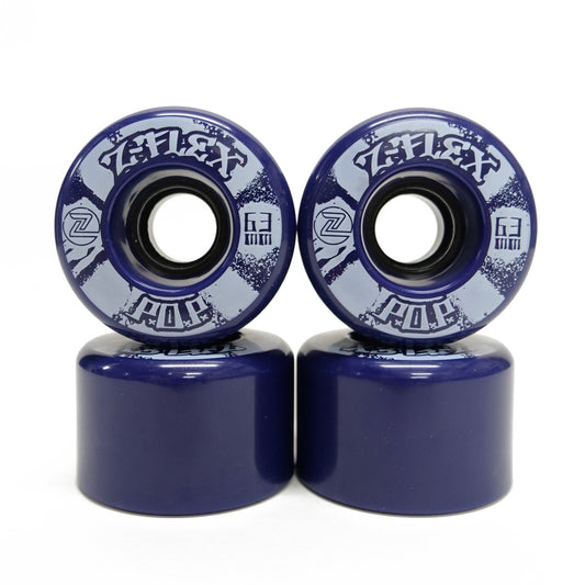 Z-SMOOTH WHEELS P.O.P NAVY 63mm 83a