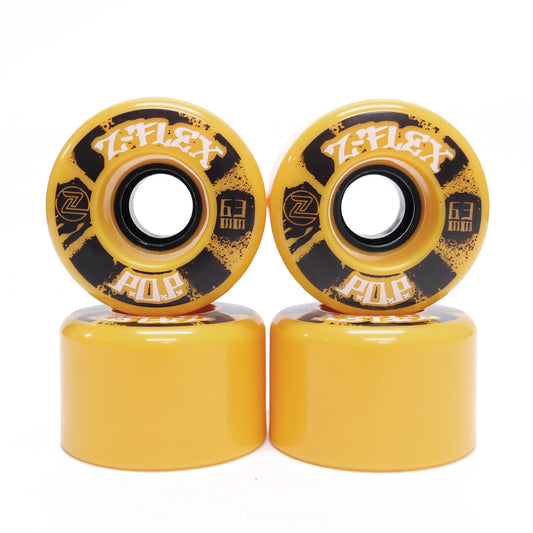 Z-SMOOTH WHEELS P.O.P ORANGE 63mm 83a